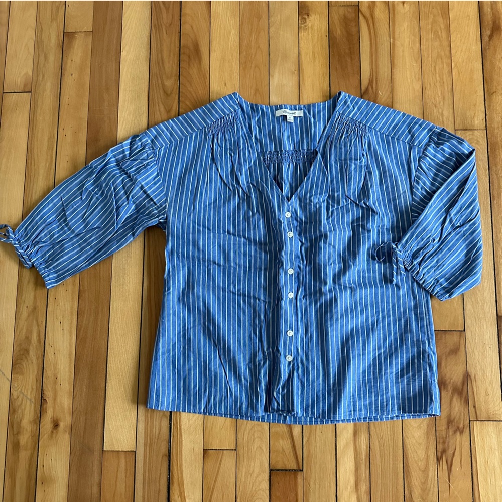 Madewell Striped Blouse